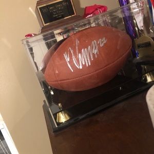 Signed  football